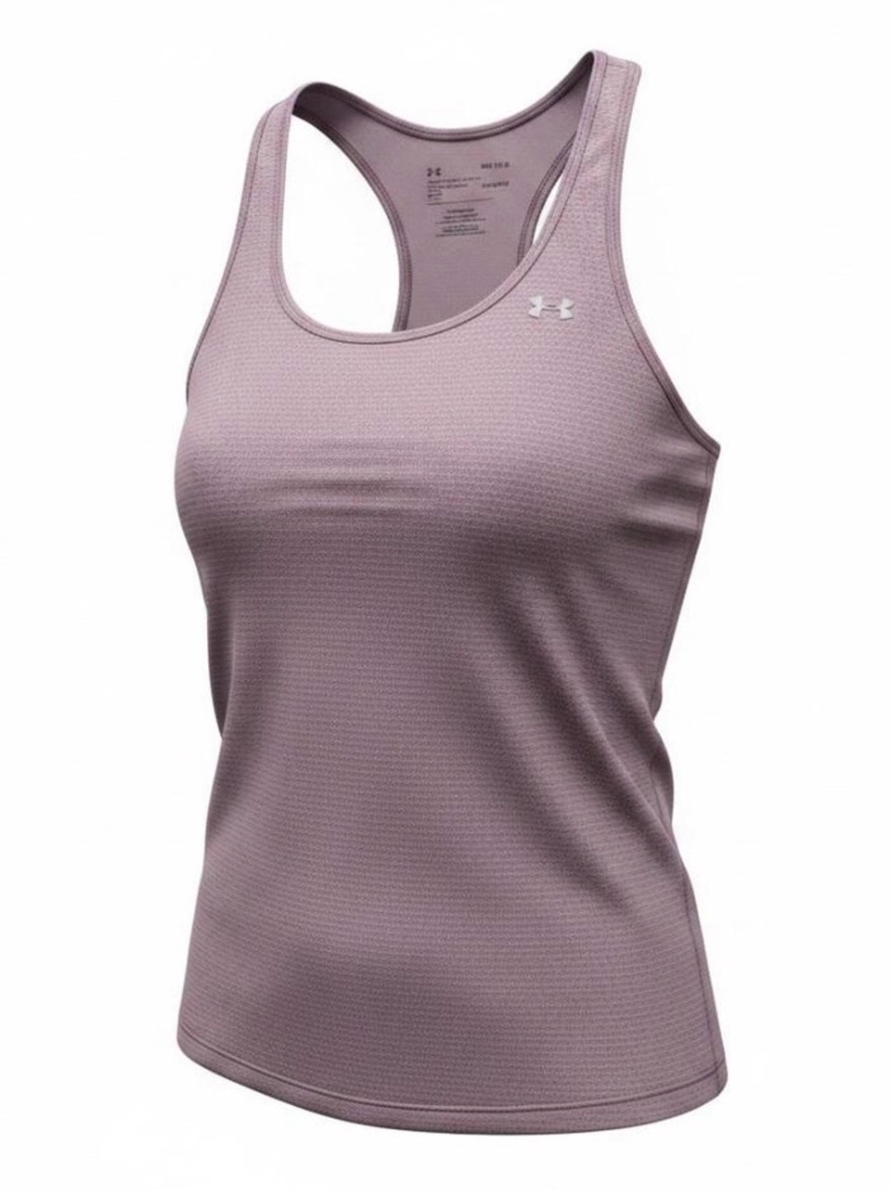Under Armour Women's HeatGear Lilac Racerback Tank Top Size Medium